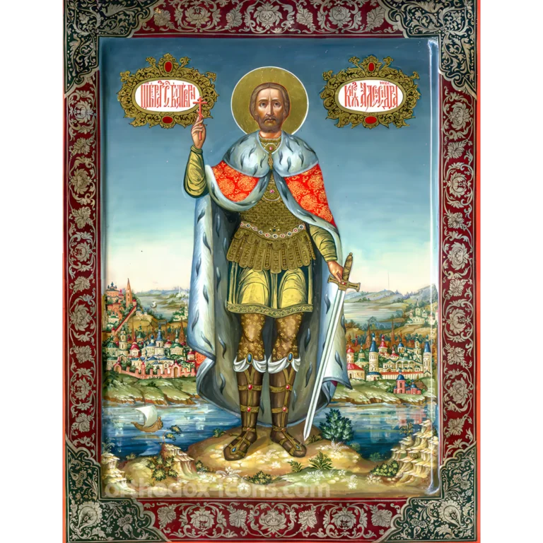 Alexander Nevski Orthodox Icon