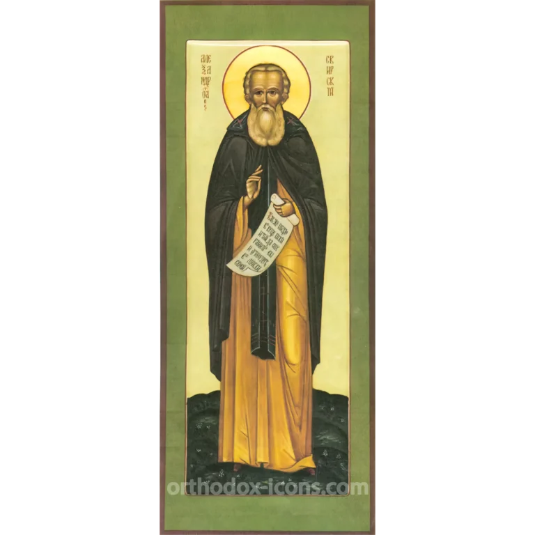 Alexander of Svir Icon