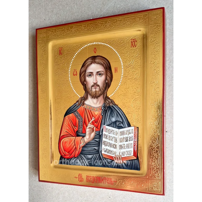 Almighty Lord Orthodox Icon | Hand-Painted Pantocrator