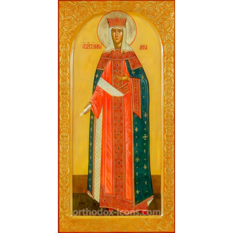Anna of Novgorod Orthodox Icon