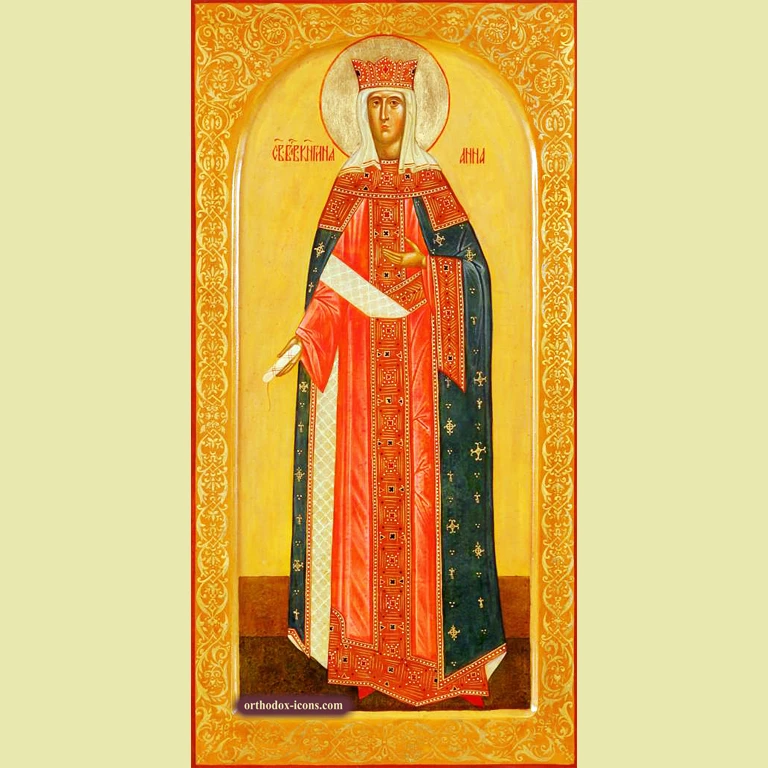 Anna of Novgorod Orthodox Icon