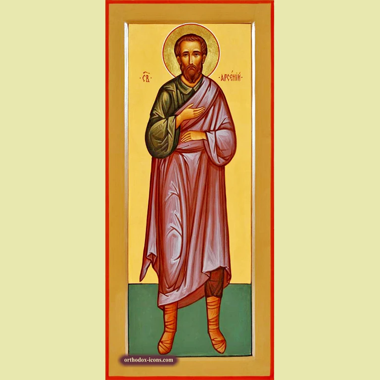 Arsenius of Novgorod Orthodox Icon