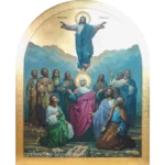 Ascension of Jesus Christ Orthodox Icon
