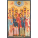 Assembly of Holy Healers Icon