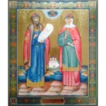 Authentic Peter and Fevronia Icon