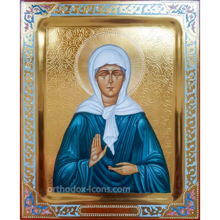 Blessed Matrona of Moscow Orthodox Icon