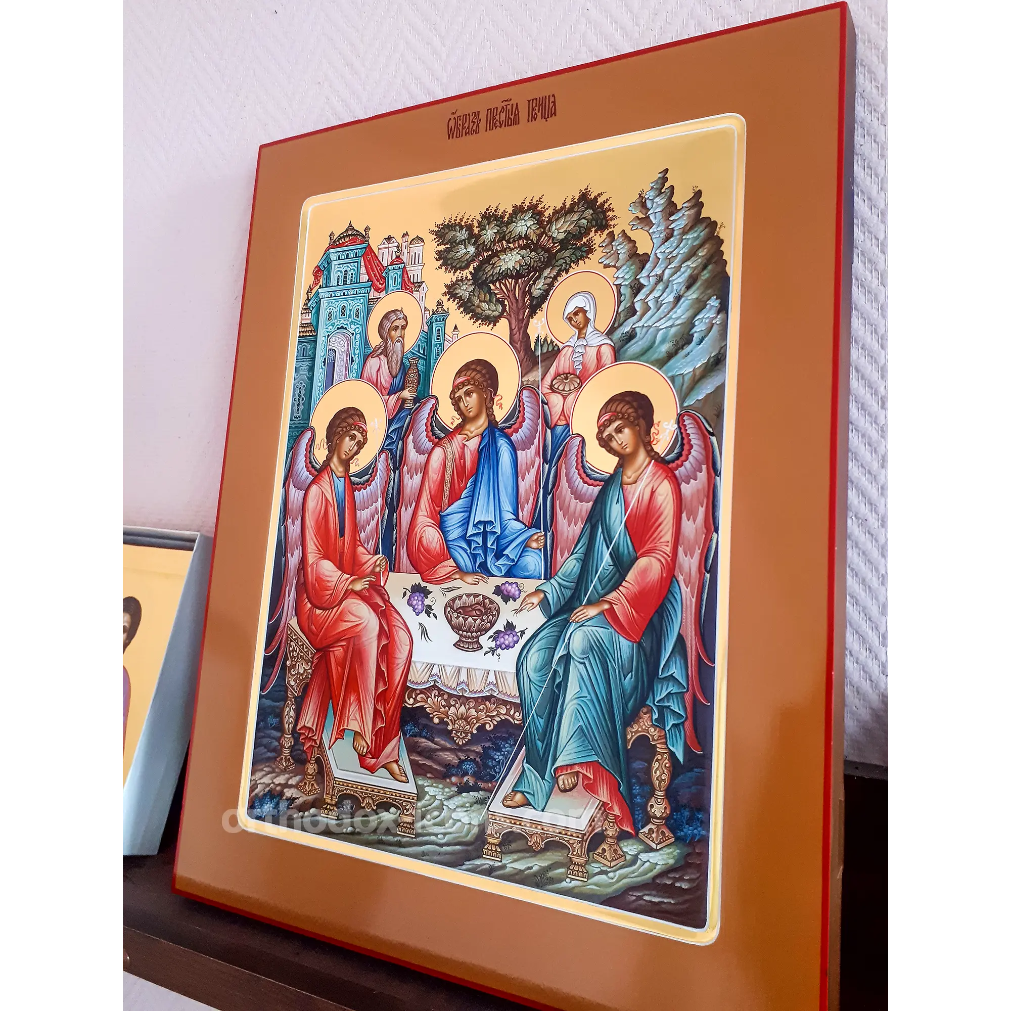 blessed-trinity-orthodox-icon Blessed Trinity Orthodox Icon