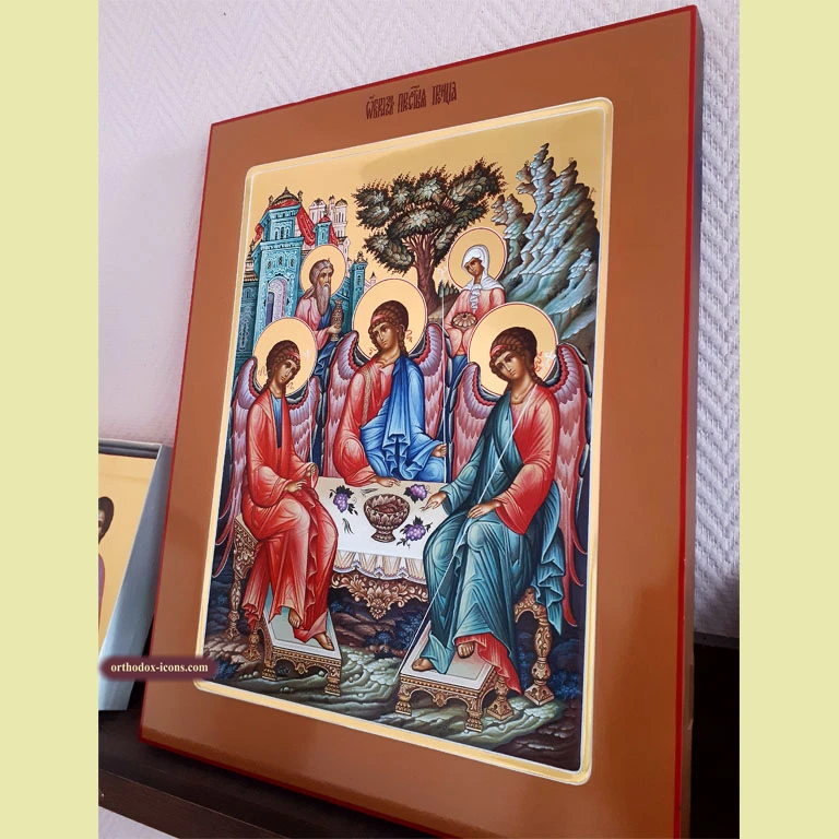 Blessed Trinity Orthodox Icon