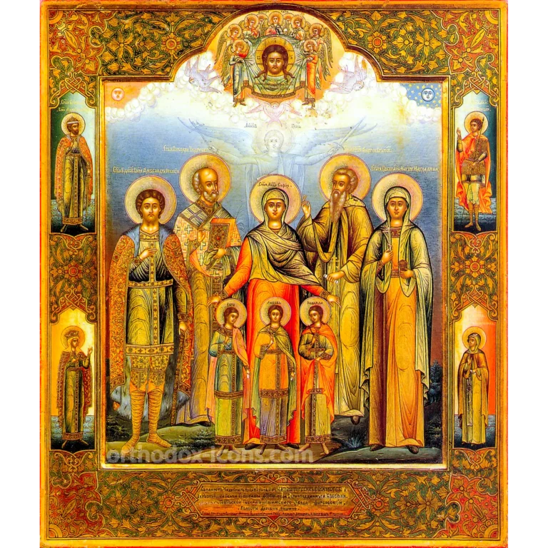 Chosen Saints Orthodox Icon