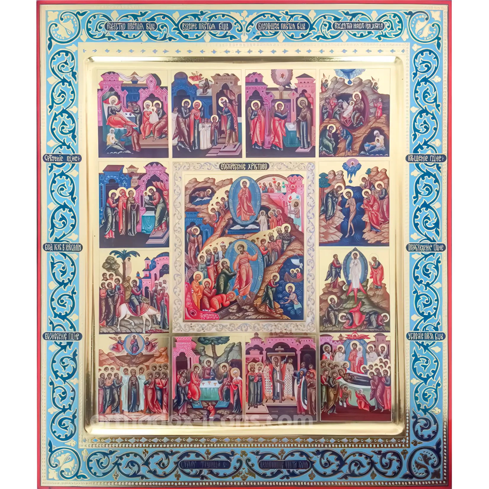 christs-resurrection-orthodox-icon-1 Christ's Resurrection Orthodox Icon