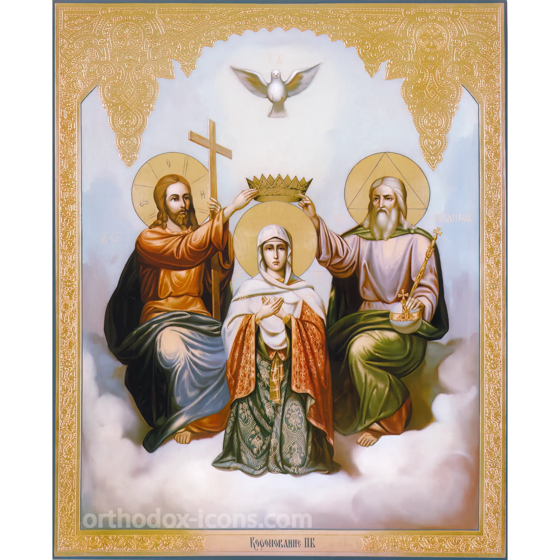 coronation-of-the-virgin-orthodox-icon-1 Coronation of the Virgin Orthodox Icon