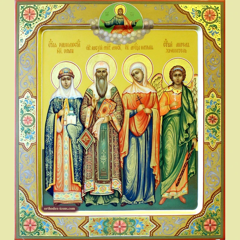 Custom Icon with Patron Saints