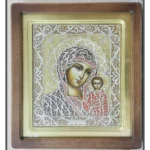 Filigree Icon of Kazan Virgin Mary