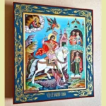 Orthodox Icon St. George and the Dragon