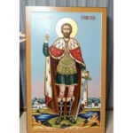 Hand Painted Icon of Alexander Nevsky