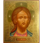 Hand-Painted Icon of Our Lord Jesus Christ
