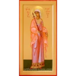 Hand-painted Icon of St. Zlata of Moglena