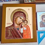 Hand Painted Icon of the Kazan Mother of God