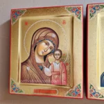 Hand Painted Icon of the Kazan Mother of God