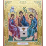 Hand Painted Trinity Icon