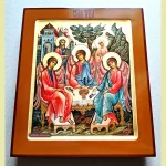 Orthodox Icon of Blessed Trinity
