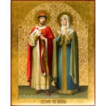 Icon of Peter and Fevronia