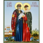 Icon of Saints Peter and Fevronia