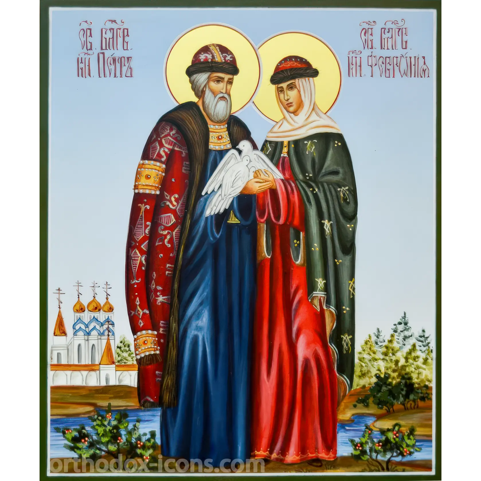icon-of-saints-peter-and-fevronia-1 Icon of Saints Peter and Fevronia