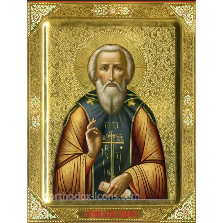 Icon of Sergius of Radonezh