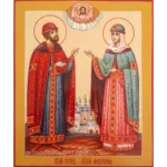 Icon Peter and Fevronia