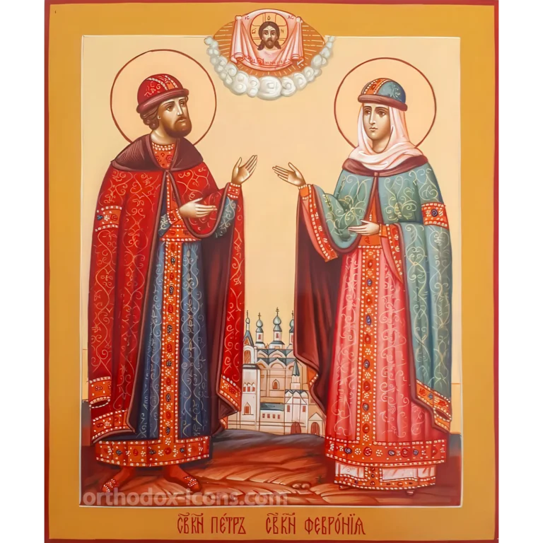 Icon Peter and Fevronia