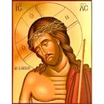 Jesus Crown of Thorns Orthodox Icon