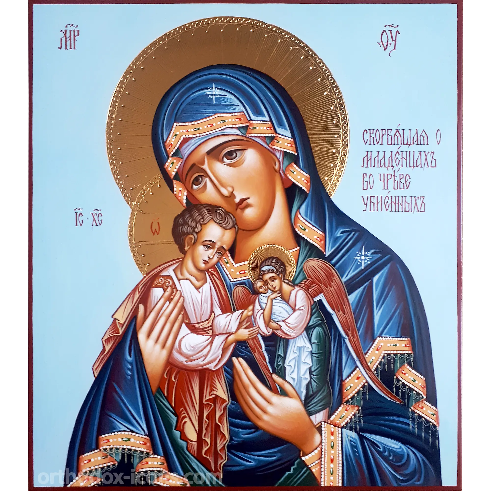 lamenting-virgin-orthodox-icon Lamenting Virgin Orthodox Icon