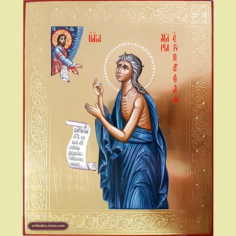 Mary of Egypt Orthodox Icon