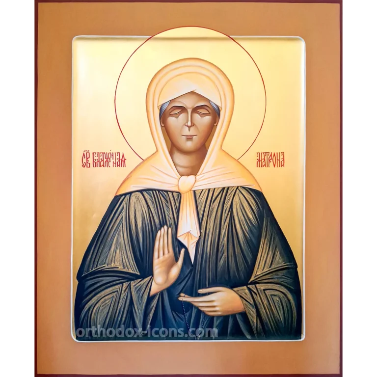 Matrona of Moscow Icon