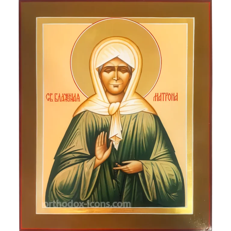 Matrona of Moscow Orthodox Icon