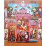 Nativity of the Theotokos Orthodox Icon