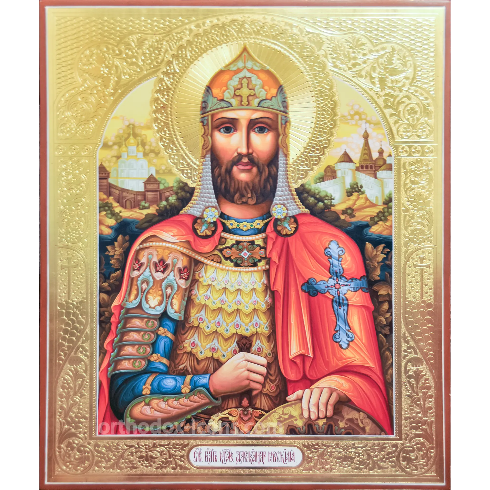 nevski-alexander-orthodox-icon Nevski Alexander Orthodox Icon