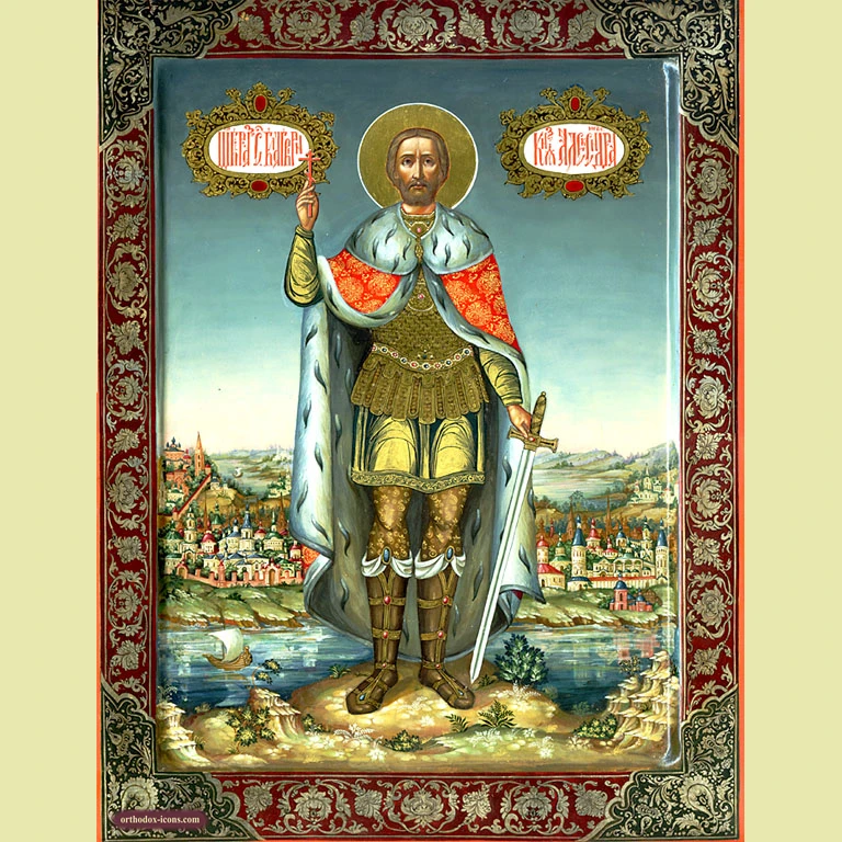 Alexander Nevski Orthodox Icon