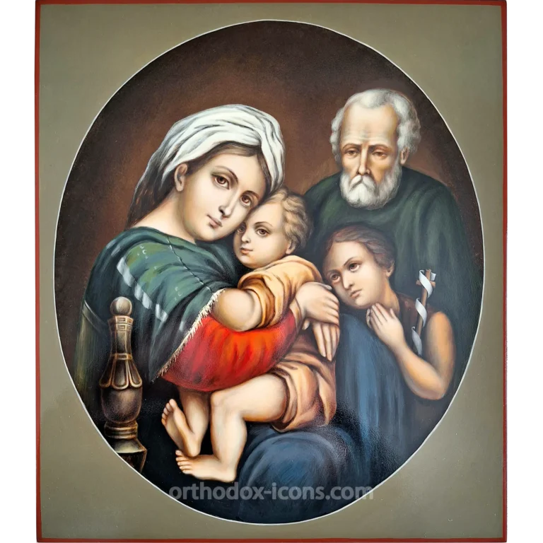 Of the Three Joys of Virgin Mary Icon