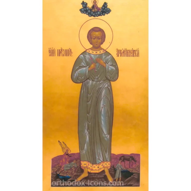 Orthodox Icon Artemius of Verkola