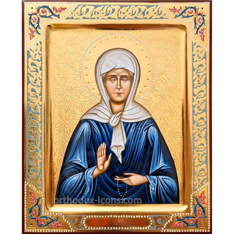 Orthodox Icon Matrona of Moscow