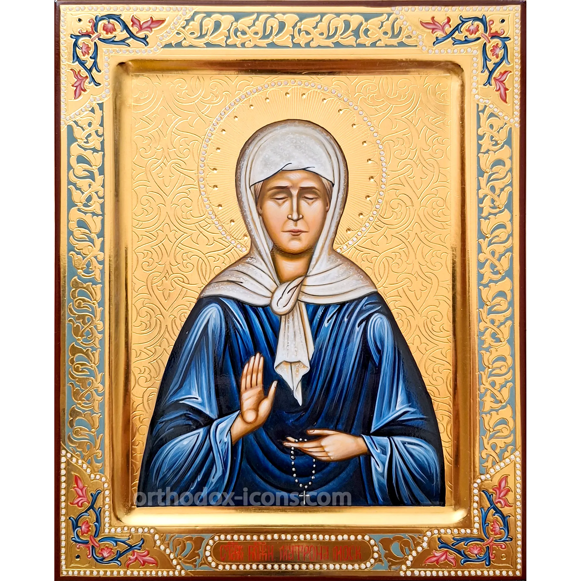 orthodox-icon-matrona-of-moscow Orthodox Icon Matrona of Moscow