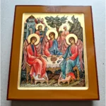 Orthodox Icon of Blessed Trinity