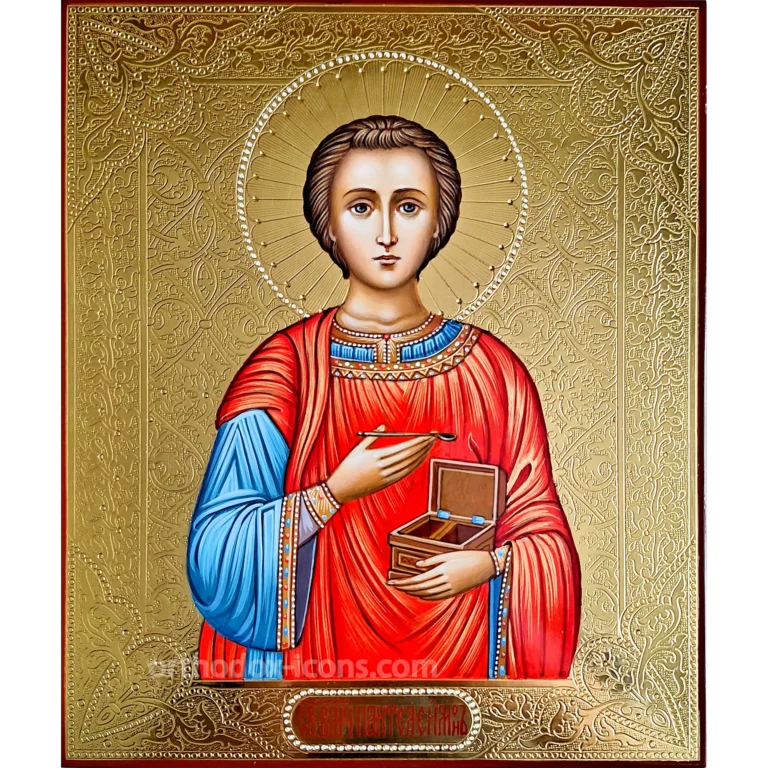 Orthodox Icon of Panteleimon