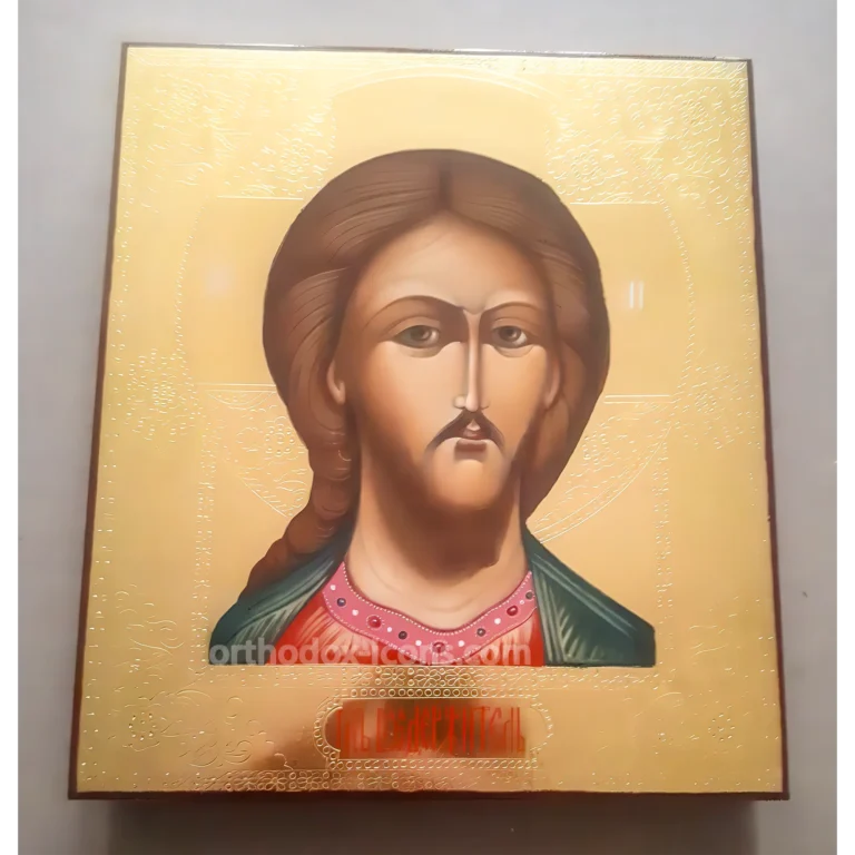 Pantocrator Orthodox Icon | Shoulder-Length Savior