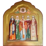 Orthodox Icon of Patron Saints