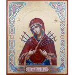 Orthodox Icon of Seven Arrows