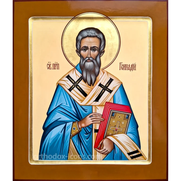 Orthodox Icon of St Gennadius