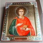 Orthodox Icon Panteleimon 27×31